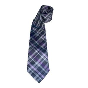 Stafford Men’s Purple Polyester Neck Tie